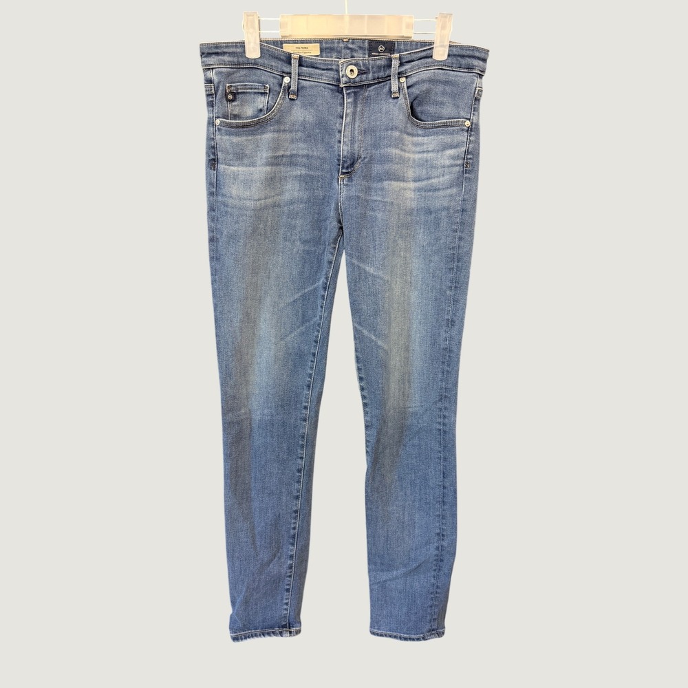 AG Adriano Goldschmied The Prima Jeans Women 29R Blue Mid-Rise Cigarette 2347